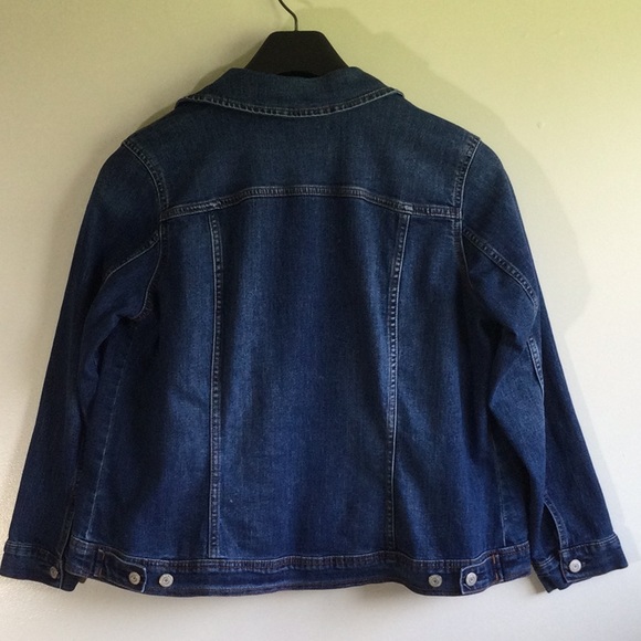 Old Navy Jean Jacket, 1X - Picture 2 of 4